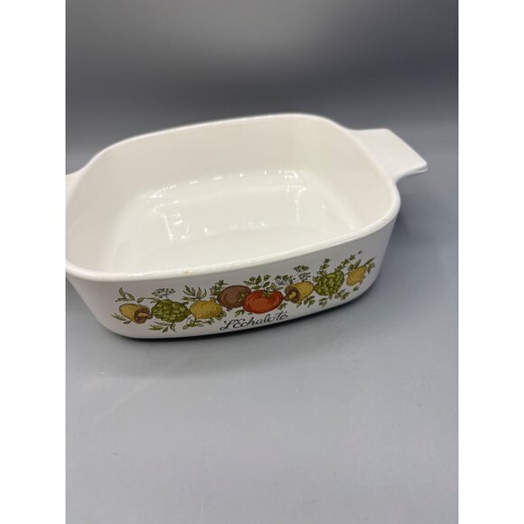 Vtg Corning Ware‎ Lechalote A-1-B 1L Baking Dish Spice of Life - Picture 4 of 8